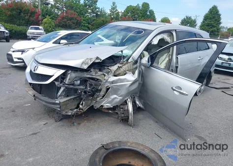 2012 Acura Mdx Technology Package z USA, uszkodzony, nr VIN 2HNYD2H35CH519993